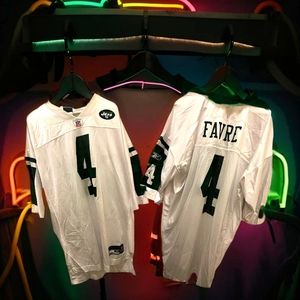 Brett Favre Green Bay Packers jersey mens size large adidas white READ